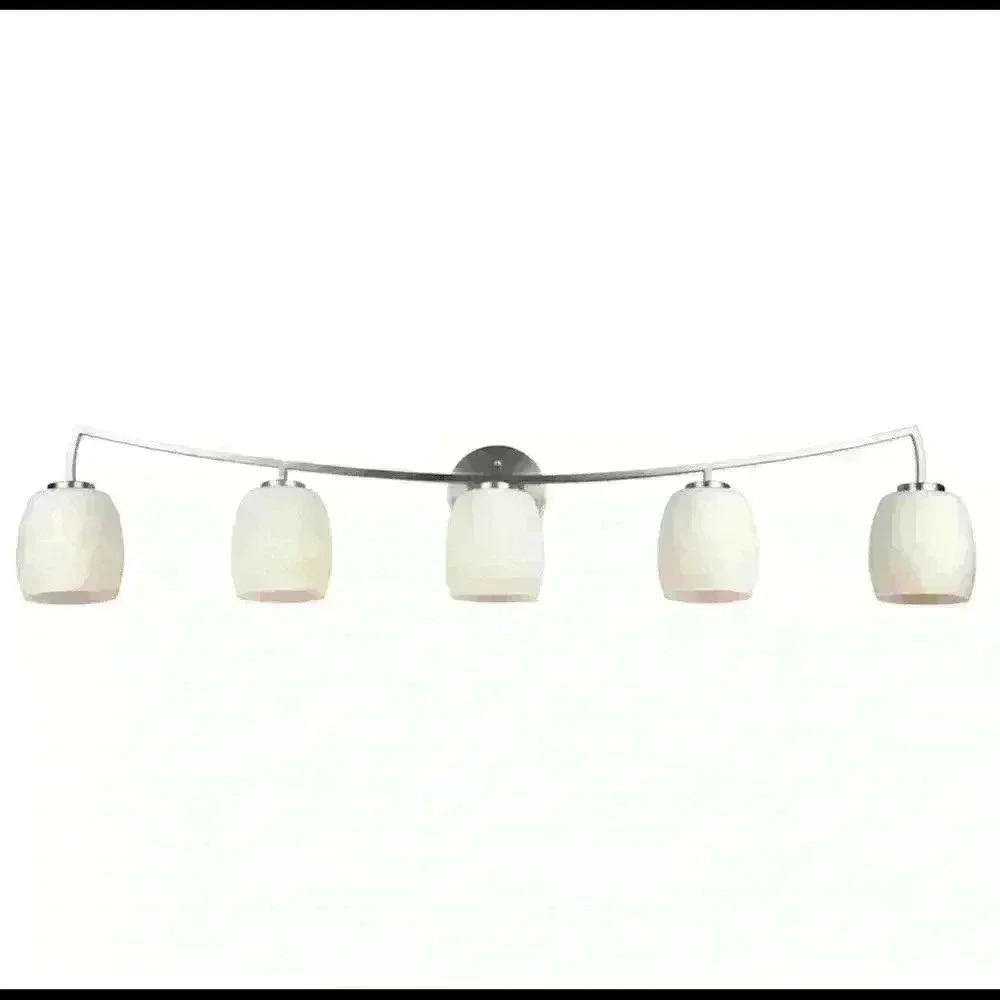 New Brushed Nickel 5 Light Fixtures